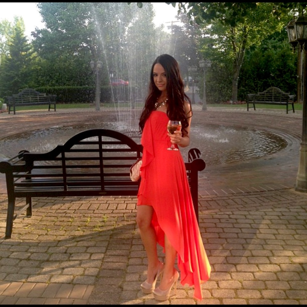 BCBG Maxazria High/Low Dress
